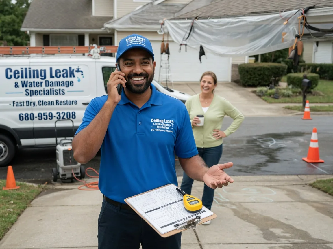 Ceiling Leak Cleanup Franklin Square, NY FAQs